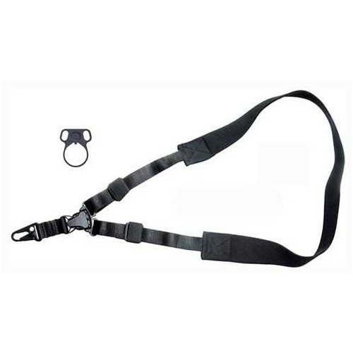 Max-Ops Tactical Sling Single Point W/Adapter Black
