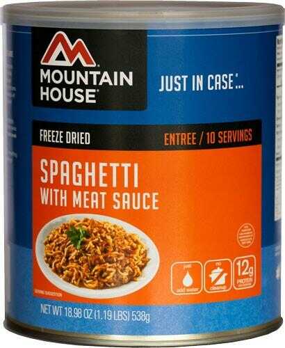Mountain House #10 Can Spaghetti W/ Meat Sauce 10 SER