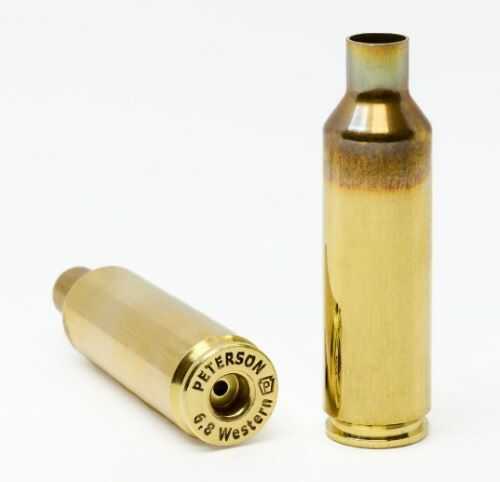 Peterson Unprimed Cases 6.8 Western 50Pack 10Bx/Cs