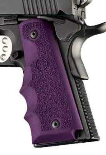 Hogue Grips Colt Govt Model W/Finger GROOVES Purple