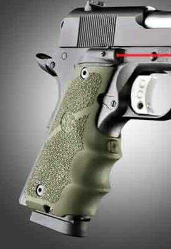 Hogue LE Laser Grip Colt Govt Model OD Green