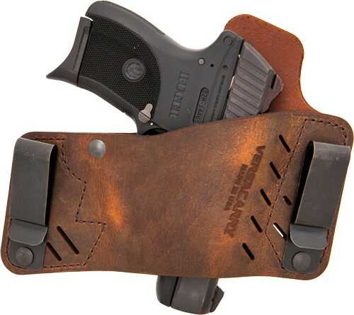 Versacarry 52311 Protector S3 Distressed Brown Buffalo Leather IWB/OWB Most Handguns Right