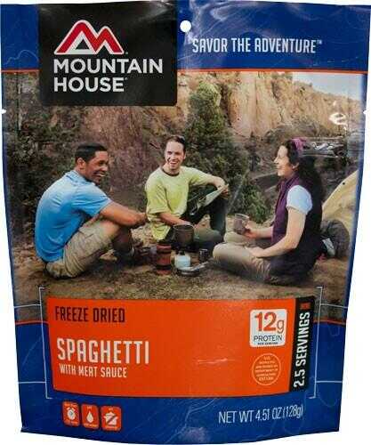 Mountain House Spaghetti With Meat Sauce 2.5 1 Cup SERVINGS