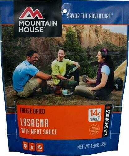 Mountain House Lasagna W/ Meat Sauce 2.5 1-Cup SERVINGS