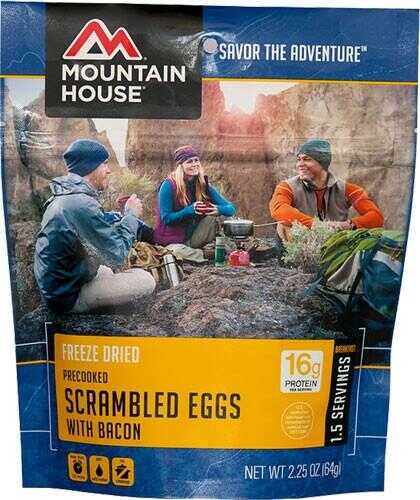 Mountain House SCRAMBLED EGGS W/ Bacon 1.5 1-Cup Serving