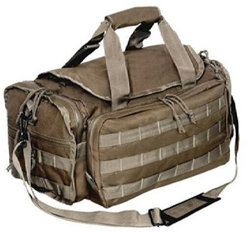 Max-Ops Tactical Range Bag MOLLE Coyote Brown 18"X10"X10