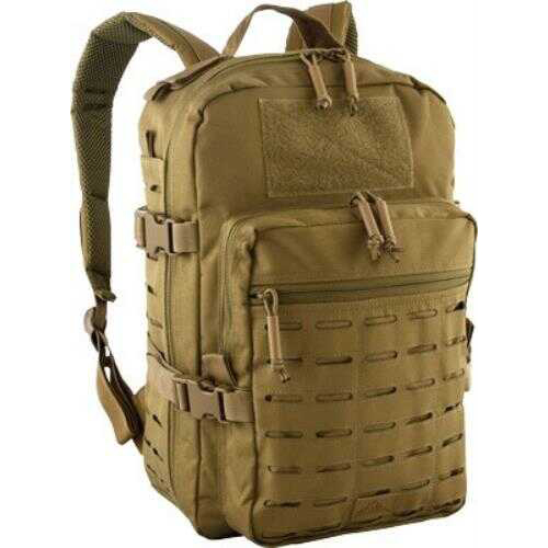 Red Rock TRANSPORTER Day Pack Coyote W/Laser-Cut MOLLE Webb