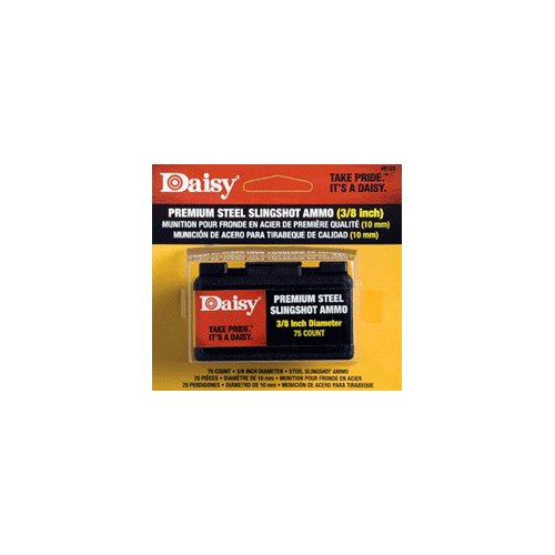 Daisy Slingshot AMMUNTION 3/8" Steel 75-Count Pack