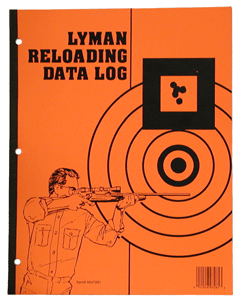 Lyman Reloader's Log Book, 50 Pages Md: 9847261