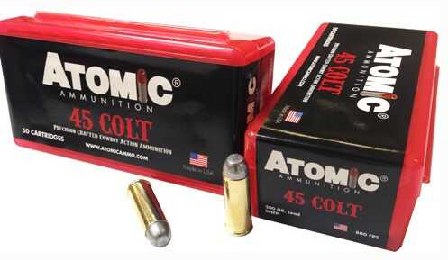 45 Colt 200 Grain 50 Rds Atomic Ammunition Ammo-img-0
