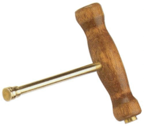 Traditions Ball Starter T-Handle Style Wood/Brass