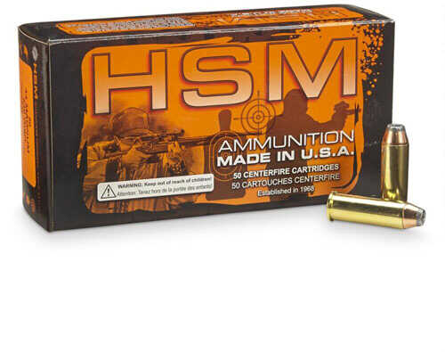 HSM Self Defense Handgun Ammunition 44 Mag. HP 300 gr. 50 rd. Model: HSM-44M-8-N