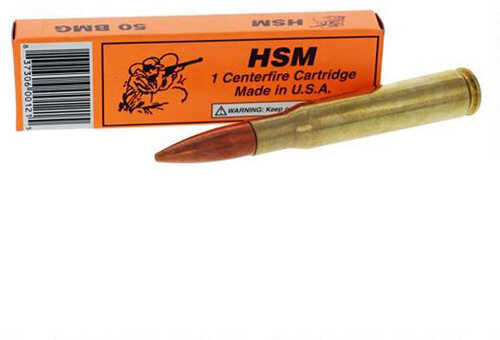 HSM Ammo .50 BMG Hornady A-Max Dummy Round 1-Pack-img-0