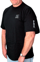 Glock Black Short Sleeve T Shirt Xl