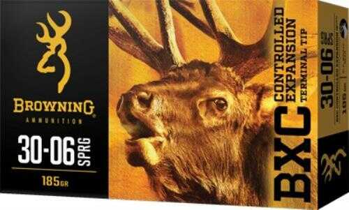30-06 Springfield 185 Grain Ballistic Tip 20 Rounds Browning Ammunition