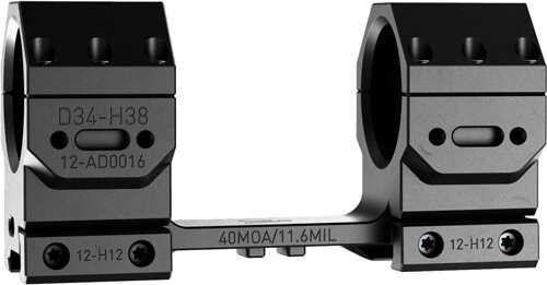 AUDERE Scope Mount ADVERSUS 34MM High 40MOA Black
