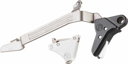 TIMNEY Trigger Alpha For Glock Gen 5 Large Frame Silver