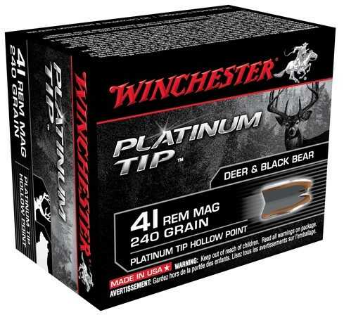 41 Rem Mag 240 Grain Hollow Point 20 Rounds Winchester Ammunition 41 Remington Magnum