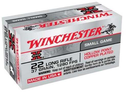 22 Long Rifle 37 Grain Hollow Point 50 Rounds Winchester Ammunition