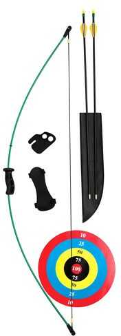 Bear Archery Youth Bow Set Wizard Green AMBIDEX Age 5-10
