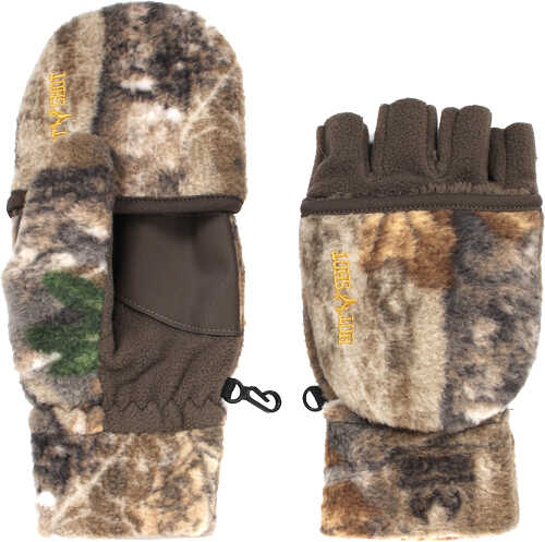 Hot Shot Hf2 BULLS-Eye Pop-Top Mitten Fleece INSUL Rt-APX Lg