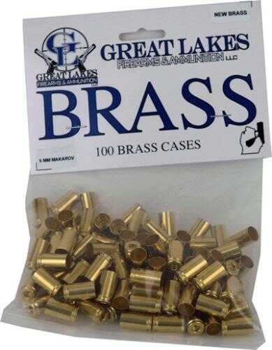 Great LAKES Brass 9X18MM Makarov New 100CT