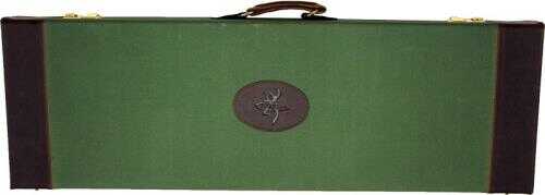 BG Luggage Case Holds One O/U And Extra Barrel Green Canvas!