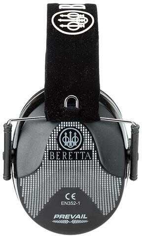 Beretta CF1000020999 Hearing Protection Standard Earmuff 25 dB Black