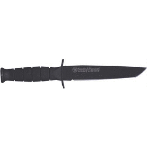 S&W Knife Ops Survival W/Tanto 6" Fixed Blade Blac-img-0