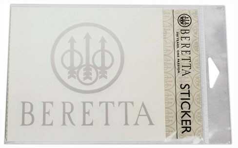 Beretta Trident Decal-Silver