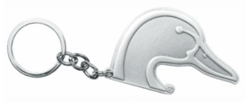 SPG DUCKS Unlimited Key Chain Silver