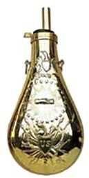 PEDERSOLI Powder Flask ZOUAVE For .58 Caliber Brass