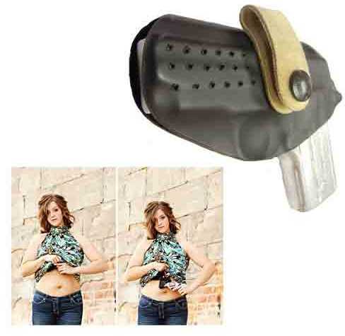 Flashbang Holster Ruger® Lcr W/ & W/o Ctc Laser Lh Black