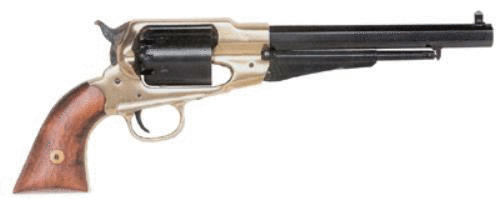 Traditions 1858 Remington .44 Revolver 8" Brass Frame