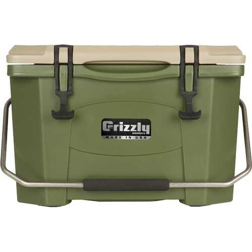 Grizzly COOLERS G20 OD Green/Tan 20 Quart