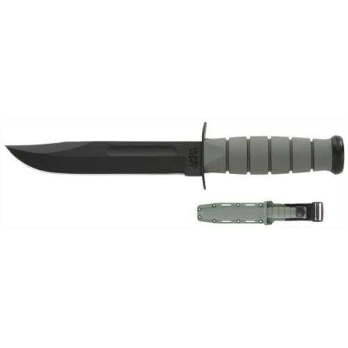 KA-BAR Fighting/Utility Knife 7" W/Plastic Sheath-img-0