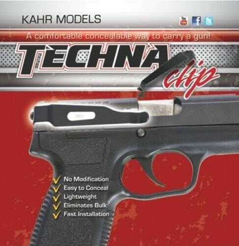 TECHNA Clip Handgun Retention KAHR Right Side