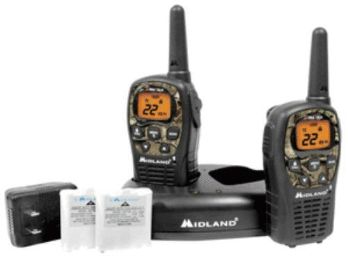 Midland LXT535 FRS/GMRS 22Ch 24 MILES Value Pack Mossy Oak