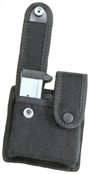 MICHAELS Double Magazine Pouch For Single Stack Mags W/SNAPS