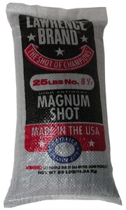 Lawrence Magnum Shot # 8 1/2 25Lb. Bag