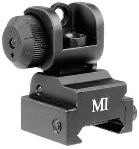 Midwest Industries Sight Fits Picatinny Black Rear Flip Up MCTAR-ERS
