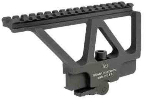 Midwest Industries Mi-AKSM Mount System Black 6.75" Rail features The patented Adm Auto Lock For No Tool