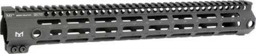 Midwest Industries Inc Mig3M15 M-Series AR-15 6061 Aluminum Black Hard Coat Anodized 15"