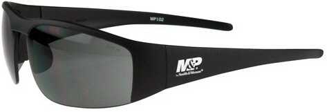 Smith & Wesson M&P Performance 12-Pack Shoot Glasses Black Frame Smoke Lens