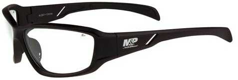 Smith & Wesson M&P Performance 12-Pack Shoot Glasses Black Frame Clear Lens