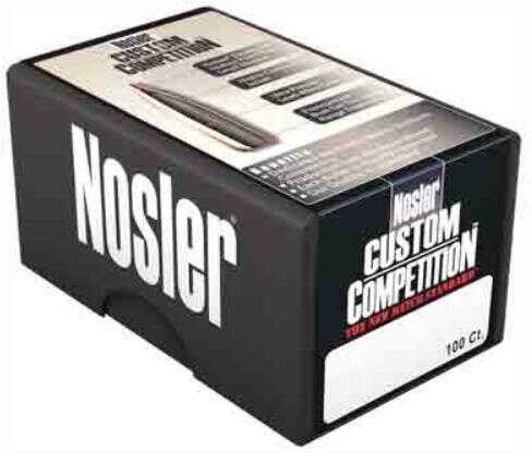 Nosler 30 Caliber Bullet 168 Grains CUST Competition HPBT 250/