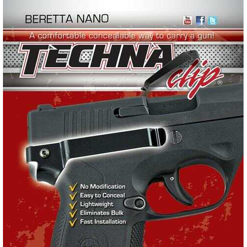 TECHNA Clip Handgun Retention Beretta NANO Ri-img-0