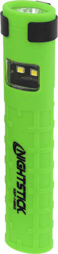 Nightstick Dual Switch Dual Light Flashlight 2AAA Green
