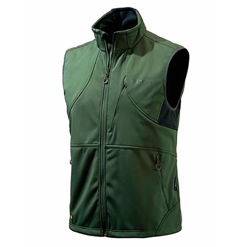 Beretta MEN'S Soft Shell Fleece Vest X-Large Green