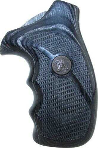 Pachmayr Laminated Wood Grips S&W N-Frame Rnd.Butt Black/Gray